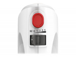 Bosch CleverMixx MFQ2600W Mixer Turbo function White/red