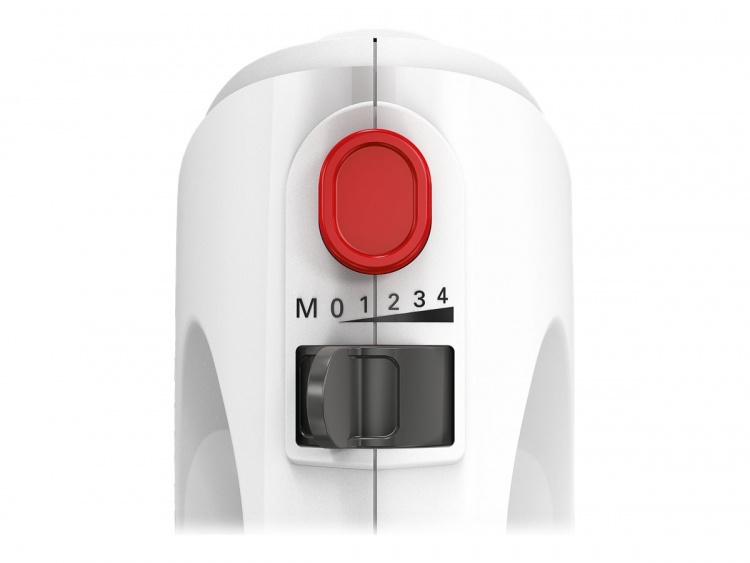 Bosch CleverMixx MFQ2600W Mixer Turbo function White/red