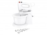 Bosch CleverMixx MFQ2600W Mixer Turbo function White/red