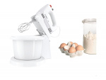 Bosch CleverMixx MFQ2600W Mixer Turbo function White/red