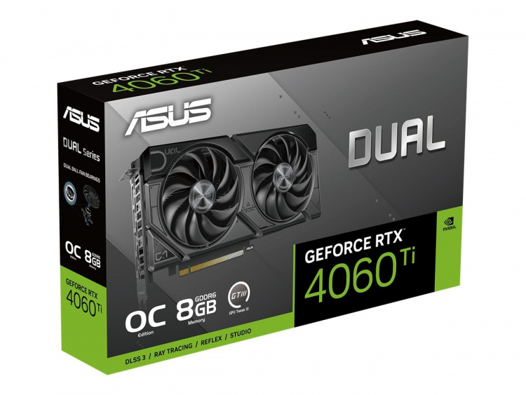 ASUS Dual GeForce RTX 4060 Ti EVO 8GB 8GB OC Edition ASUS Dual GeForce RTX 4060 Ti EVO 8GB 8GB OC Edition