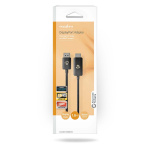 Nedis DisplayPort Adapter | DisplayPort Male | HDMI™ Connector | 8K@30Hz | Nickel Plated | Straight | 1.80 m | Round | TPE | Black | Box