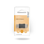Nedis USB Adapter | USB 2.0 | USB-A Female | USB-A Female | 480 Mbps | Nickel Plated | PVC | Black | Box Nedis USB Adapter | USB 2.0 | USB-A Female | USB-A Female | 480 Mbps | Nickel Plated | PVC | Black | Box