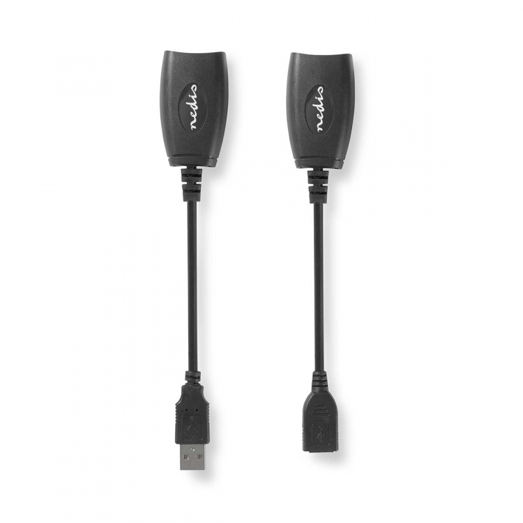 Nedis Active USB Cable | USB 1.1 | USB-A Male | RJ45 Female | 12 Mbps | 0.20 m | Round | Nickel Plated | PVC | Copper | Box Nedis Active USB Cable | USB 1.1 | USB-A Male | RJ45 Female | 12 Mbps | 0.20 m | Round | Nickel Plated | PVC | Copper | Box