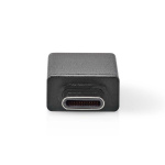 Nedis USB-C™ Adapter | USB 3.2 Gen 1 | USB-C™ Male | USB-A Female | 5 Gbps | OTG | Round | Nickel Plated | Black | Box Nedis USB-C™ Adapter | USB 3.2 Gen 1 | USB-C™ Male | USB-A Female | 5 Gbps | OTG | Round | Nickel Plated | Black | Box