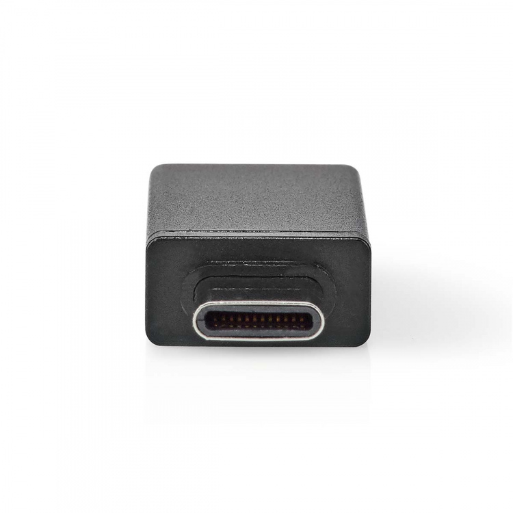 Nedis USB-C™ Adapter | USB 3.2 Gen 1 | USB-C™ Male | USB-A Female | 5 Gbps | OTG | Round | Nickel Plated | Black | Box Nedis USB-C™ Adapter | USB 3.2 Gen 1 | USB-C™ Male | USB-A Female | 5 Gbps | OTG | Round | Nickel Plated | Black | Box