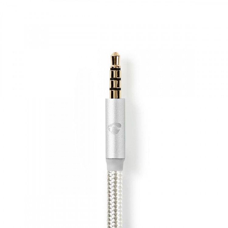 Nedis USB Adapter | USB 2.0 | USB-C™ Male | 3.5 mm Male | 1.00 m | Round | Gold Plated | Braided / Nylon | Aluminium | Cover Window Box Nedis USB Adapter | USB 2.0 | USB-C™ Male | 3.5 mm Male | 1.00 m | Round | Gold Plated | Braided / Nylon | Aluminium | Cover Window Box