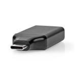 Nedis USB-C™ Adapter | USB 3.2 Gen 1 | USB-C™ Male | HDMI™ Output | 4K@60Hz | Round | Nickel Plated | Black / Grey | Box Nedis USB-C™ Adapter | USB 3.2 Gen 1 | USB-C™ Male | HDMI™ Output | 4K@60Hz | Round | Nickel Plated | Black / Grey | Box