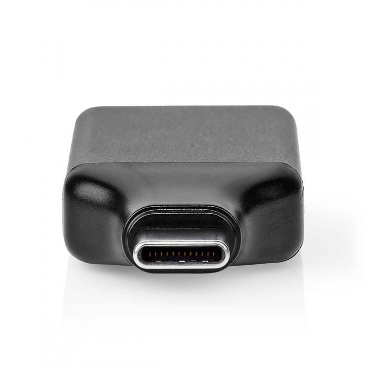 Nedis USB-C™ Adapter | USB 3.2 Gen 1 | USB-C™ Male | HDMI™ Output | 4K@60Hz | Round | Nickel Plated | Black / Grey | Box Nedis USB-C™ Adapter | USB 3.2 Gen 1 | USB-C™ Male | HDMI™ Output | 4K@60Hz | Round | Nickel Plated | Black / Grey | Box