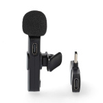 Nedis Microphone | Used for: Notebook / Smartphone / Tablet | USB Type-C™ / Wireless | USB-C™ Female | On/Off switch