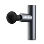 Nedis SmartLife Sports Massage Gun | Accu Powered | Rechargeable | 5 Massage Modes | Conical Head / Drawstring Bag / Flat Head / Spherical Head / U-shape Head | Dark Grey