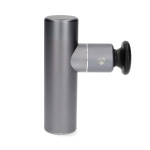 Nedis SmartLife Sports Massage Gun | Accu Powered | Rechargeable | 5 Massage Modes | Conical Head / Drawstring Bag / Flat Head / Spherical Head / U-shape Head | Dark Grey