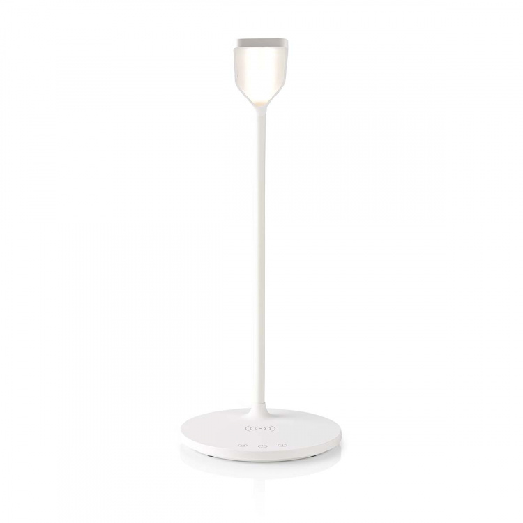 Nedis LED Lamp with Wireless Charger | Dimmer - On Product | LED | 15 W | With dimming | Cool White / Natural White / Warm White | 2700 - 6500 K