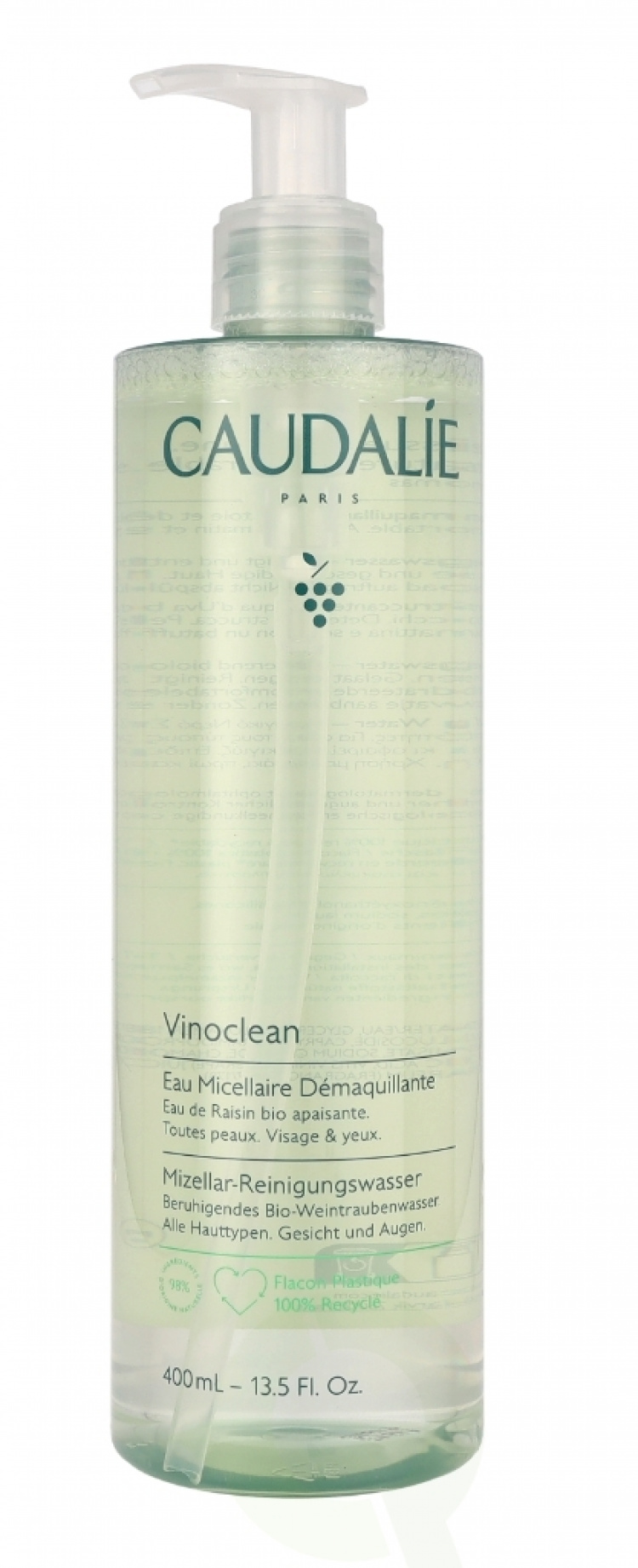 Caudalie Vinoclean Micellar Cleansing Water 400 ml
