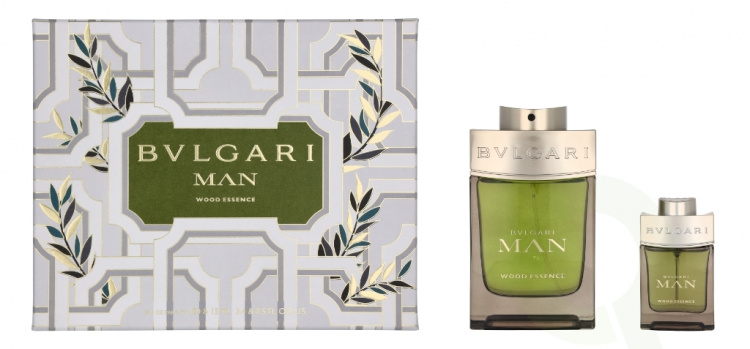 Bvlgari Man Wood Essence Giftset 115 ml Edp Spray 100ml/Edp Spray 15ml