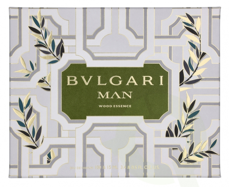 Bvlgari Man Wood Essence Giftset 115 ml Edp Spray 100ml/Edp Spray 15ml