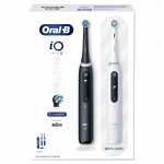 Oral B iO Series 5 Duo Pack Black+White elektrisk tandborste