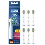 Oral B Replacement Brush Heads Pro Deep Clean 6 Pack