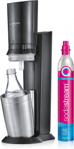 SodaStream Crystal 3.0 Sodamaskin Svart inkl. glasflaska