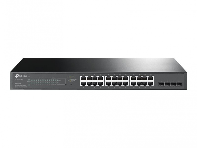 TP-Link JetStream TL-SG2428P Switch 24-port Gigabit PoE+
