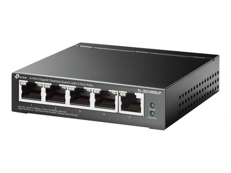 TP-Link TL-SG1005LP Switch 5-port Gigabit PoE+