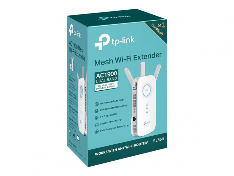 TP-Link RE550 WiFi Range Extender Extern