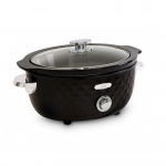 FRITEL Family Slow cooker 3.3liter Black/Chrome
