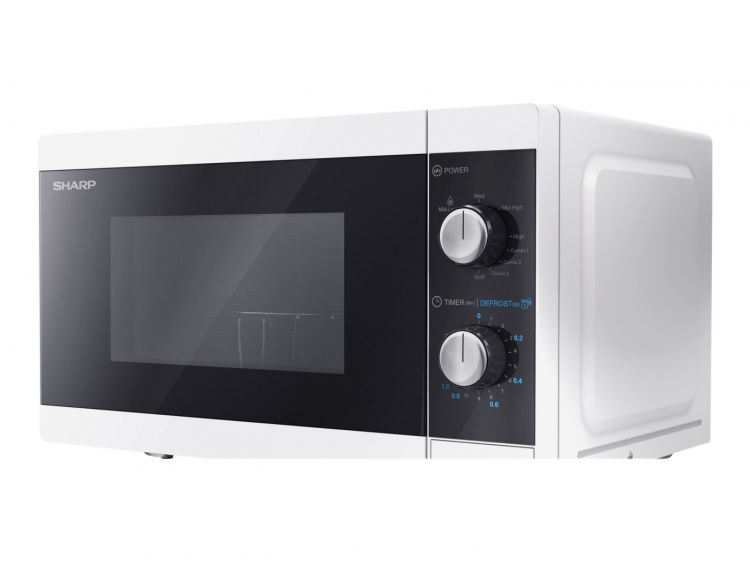 Sharp Microwave with Grill Freestanding 800W 20 liters White/Black