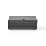 Nedis Digital Audio Converter | 1-way | Audio / video / data connections input: 1x S/PDIF | Audio / video / data connections output: TosLink Female | Manual | Black Nedis Digital Audio Converter | 1-way | Audio / video / data connections input: 1x S/PDIF | Audio / video / data connections output: TosLink Female | Manual | Black