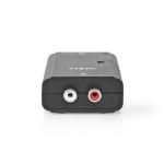Nedis Digital Audio Converter | 1-way | Audio / video / data connections input: 2x RCA Male | Audio / video / data connections output: 1x S/PDIF (RCA) Female / 1x TosLink Female | Manual | Black