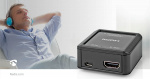 Nedis Digital Audio Converter | 1-way | Audio / video / data connections input: HDMI™ Input | Audio / video / data connections output: 1x 3.5 mm / 2x (2x RCA Female) | Automatic | Anthracite