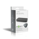 Nedis Digital Audio Converter | 2-way | Audio / video / data connections input: DC Power / 1x HDMI™ Input | Audio / video / data connections output: 2x HDMI™ Output | Automatic | Anthracite Nedis Digital Audio Converter | 2-way | Audio / video / data connections input: DC Power / 1x HDMI™ Input | Audio / video / data connections output: 2x HDMI™ Output | Automatic | Anthracite