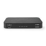 Nedis Digital Audio Converter | 2-way | Audio / video / data connections input: DC Power / 1x HDMI™ Input | Audio / video / data connections output: 1x 3.5 mm / 1x TosLink / 3x HDMI™ Output | Automatic / Push Button | Anthracite Nedis Digital Audio Converter | 2-way | Audio / video / data connections input: DC Power / 1x HDMI™ Input | Audio / video / data connections output: 1x 3.5 mm / 1x TosLink / 3x HDMI™ Output | Automatic / Push Button | Anthracite
