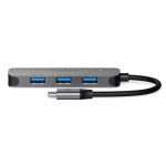 Nedis USB Hub | 1x USB-C™ | 4x USB A Female | 4 port(s) | USB 3.2 Gen 1 | USB Powered | 5 Gbps Nedis USB Hub | 1x USB-C™ | 4x USB A Female | 4 port(s) | USB 3.2 Gen 1 | USB Powered | 5 Gbps