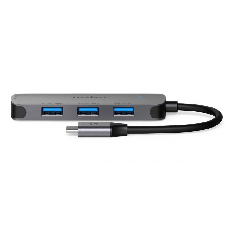 Nedis USB Hub | 1x USB-C™ | 4x USB A Female | 4 port(s) | USB 3.2 Gen 1 | USB Powered | 5 Gbps Nedis USB Hub | 1x USB-C™ | 4x USB A Female | 4 port(s) | USB 3.2 Gen 1 | USB Powered | 5 Gbps