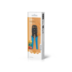 Nedis Crimp pliers | CAT5 / CAT5e / CAT6 / CAT6a / RJ10 / RJ11 | Cutting / Plier / Stripping | ABS / Steel | Blue