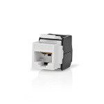 Nedis Keystone | CAT6 | RJ45 Female | U/UTP | ABS | Box