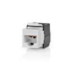 Nedis Keystone | CAT6a | RJ45 Female | U/UTP | ABS | Box