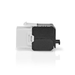 Nedis Keystone | CAT6a | RJ45 Female | U/UTP | ABS | Box