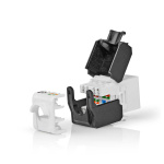 Nedis Keystone | CAT6a | RJ45 Female | U/UTP | ABS | Box