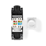 Nedis Keystone | CAT6a | RJ45 Female | U/UTP | ABS | Box