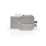 Nedis Keystone | CAT6 | RJ45 Female | S/FTP | Metal | Box