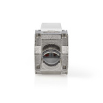 Nedis Keystone | CAT7 | RJ45 Female | S/FTP | Metal | Box