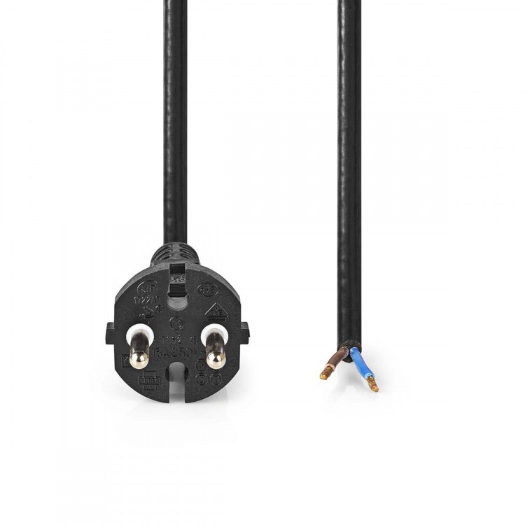 Nedis Vacuum Cleaner Power Cord | 10.0 m | CEE 7/17 | 250 V AC | 16 A | Black | PVC Nedis Vacuum Cleaner Power Cord | 10.0 m | CEE 7/17 | 250 V AC | 16 A | Black | PVC
