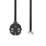 Nedis Vacuum Cleaner Power Cord | 15.0 m | CEE 7/17 | 250 V AC | 16 A | Black | PVC