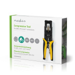 Nedis Antenna Cable Installation Tool | Crimp Plier Tool | Black / Yellow | ABS / Steel