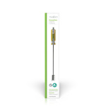 Nedis Antenna Cable Installation Tool | Screw Driver | Transparent / Yellow | ABS