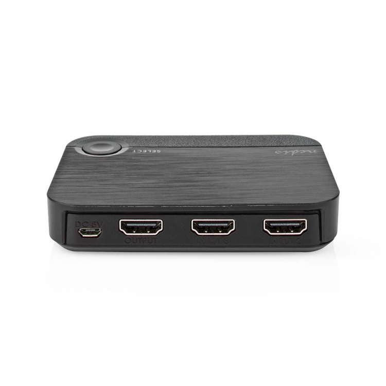 Nedis HDMI™ Converter | 1x USB-C™ / 2x HDMI™ Input | 1x HDMI™ Output | 1-way | 4K@60Hz | 18 Gbps | ABS | Anthracite Nedis HDMI™ Converter | 1x USB-C™ / 2x HDMI™ Input | 1x HDMI™ Output | 1-way | 4K@60Hz | 18 Gbps | ABS | Anthracite