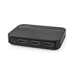 Nedis HDMI™ Converter | 1x USB-C™ / 2x HDMI™ Input | 1x HDMI™ Output | 1-way | 4K@60Hz | 18 Gbps | ABS | Anthracite Nedis HDMI™ Converter | 1x USB-C™ / 2x HDMI™ Input | 1x HDMI™ Output | 1-way | 4K@60Hz | 18 Gbps | ABS | Anthracite