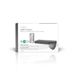 Nedis HDMI™ Extractor | 2x HDMI™ Input | TosLink Female / 1x 3.5 mm / 1x HDMI™ Output / 2x RCA | Maximum resolution: 4K@60Hz | 18 Gbps | Metal | Anthracite | Box